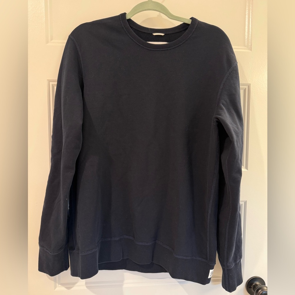 Reigning Champ Dark Navy Crewneck Sweatshirt